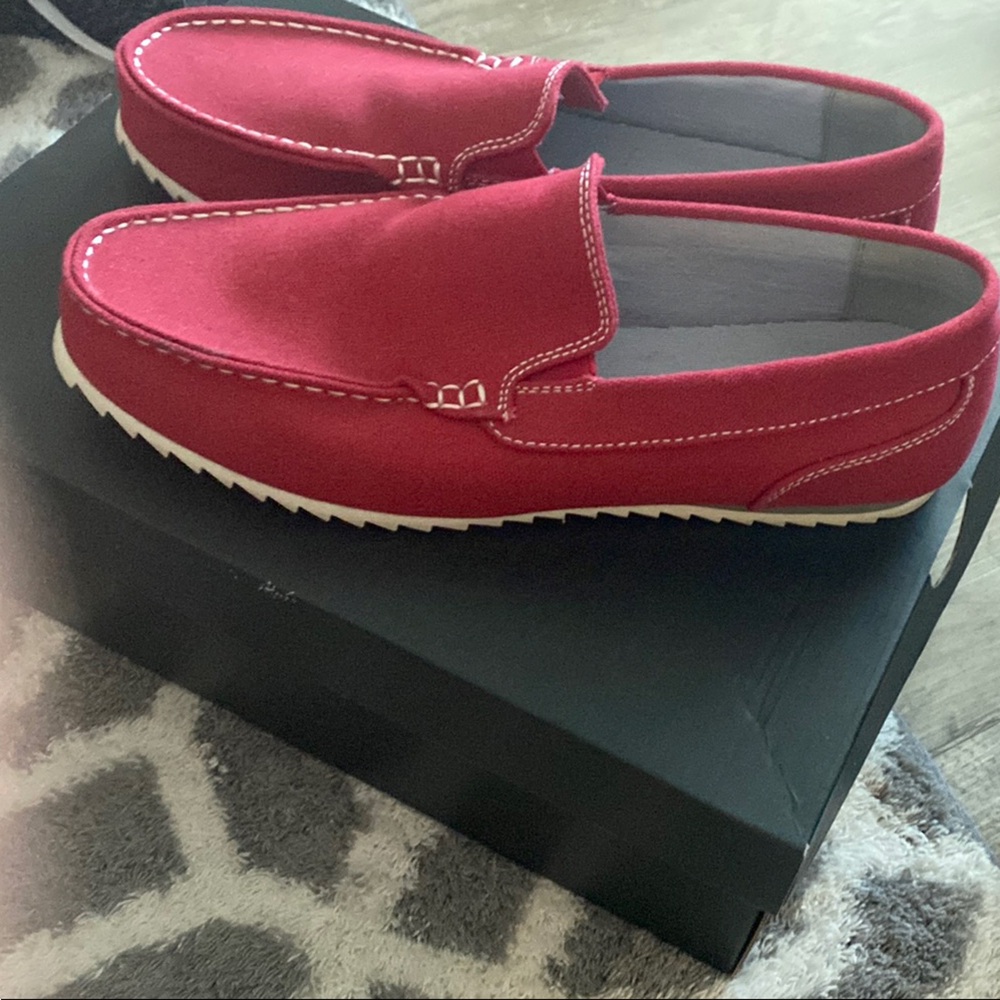 Red Men's Loafers